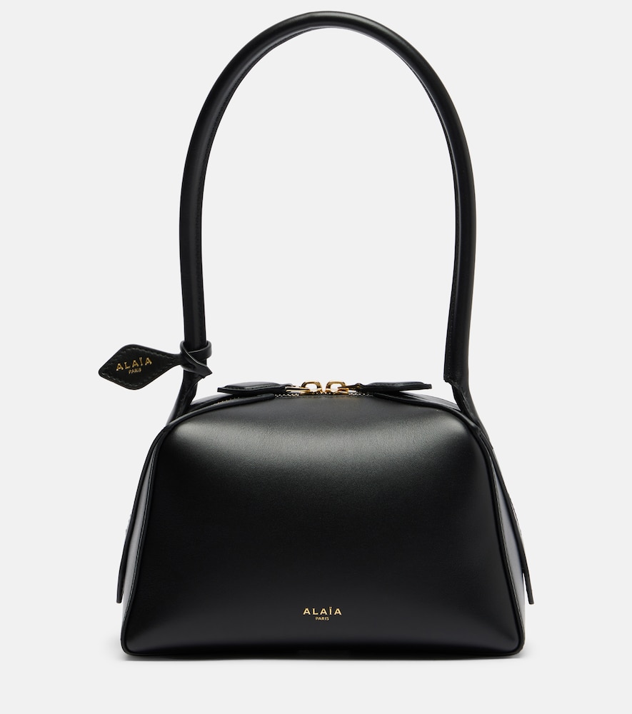 Alaia Women's Black Le Bouledogue Small Leather Tote Bag - Mytheresa