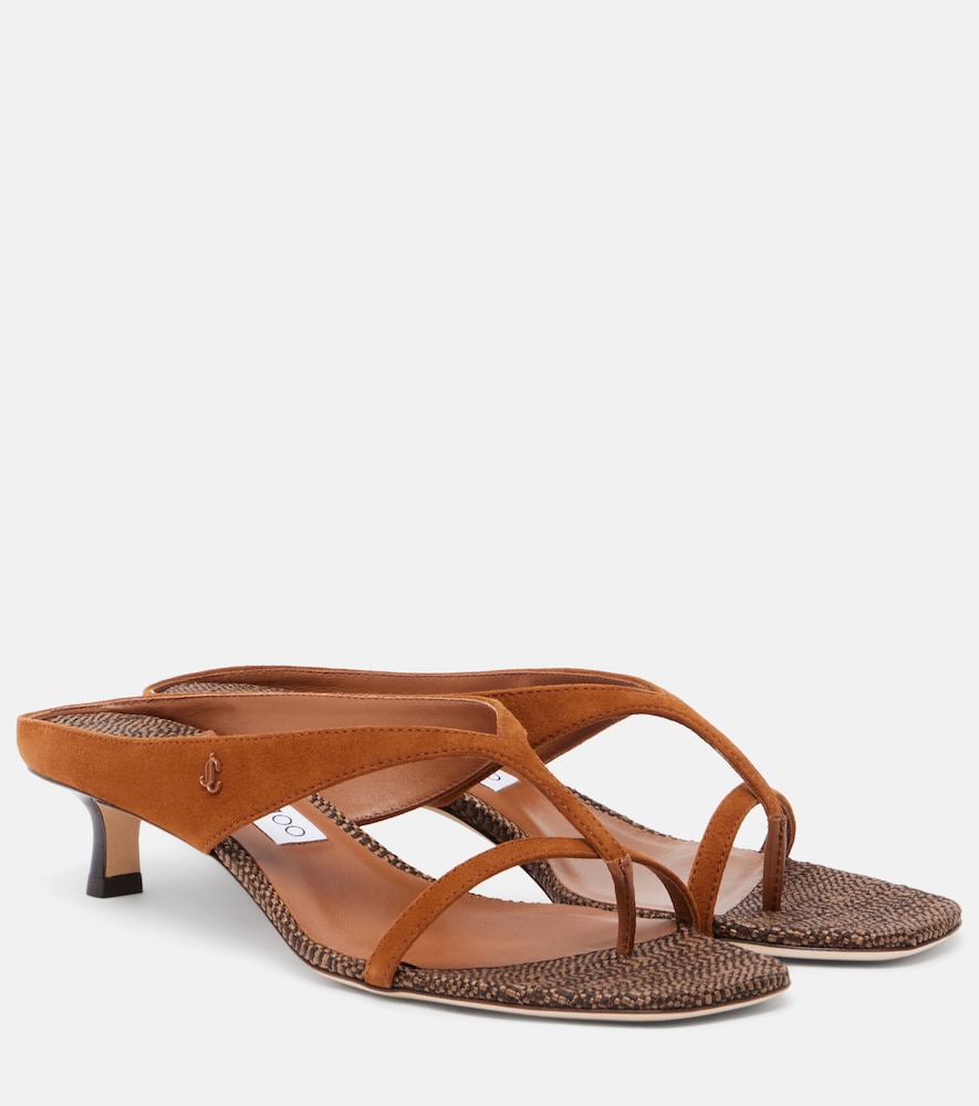Sandalen Emeri aus Veloursleder