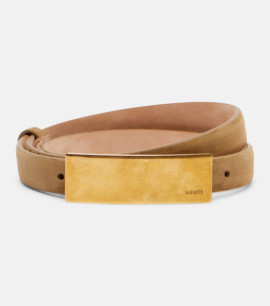 Khaite Berlin suede belt - Women's Accessories