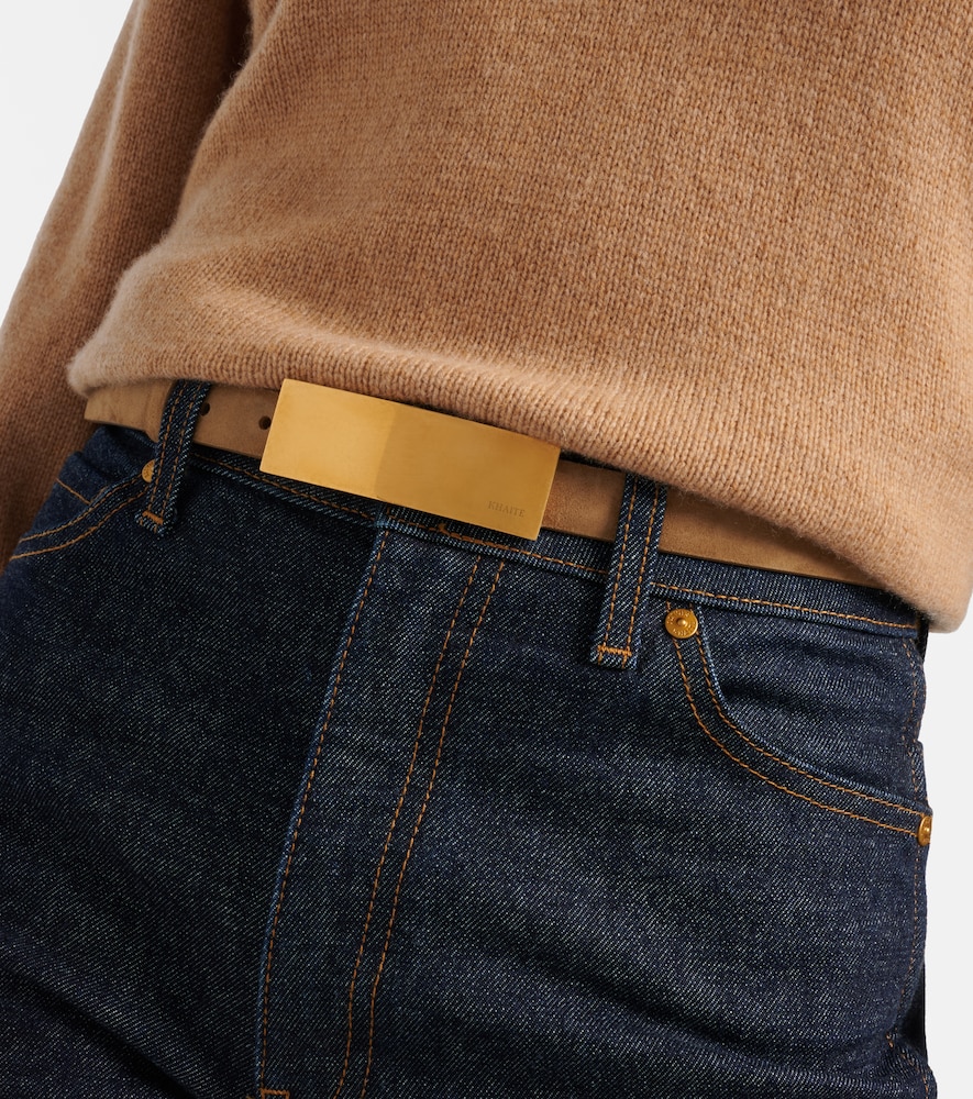  Khaite Khaite Berlin Suede Belt 