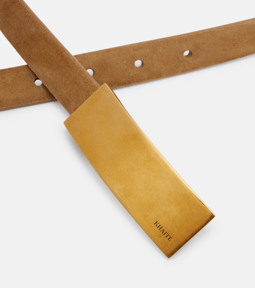  Khaite Khaite Berlin Suede Belt 