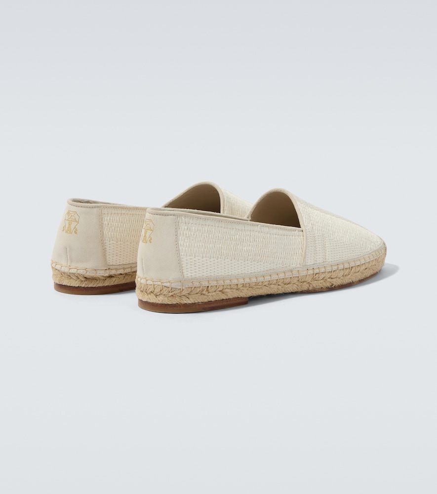  Brunello Cucinelli Brunello Cucinelli Espadrilles Mit Veloursleder 