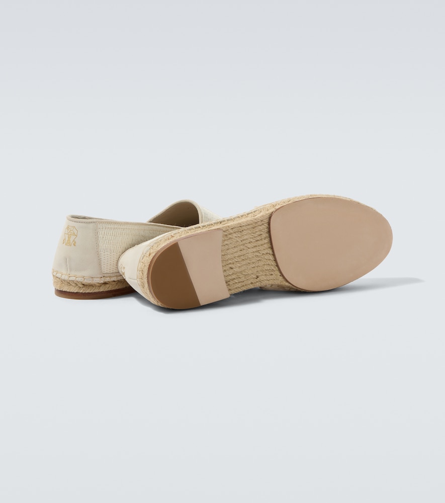  Brunello Cucinelli Brunello Cucinelli Espadrilles Mit Veloursleder 