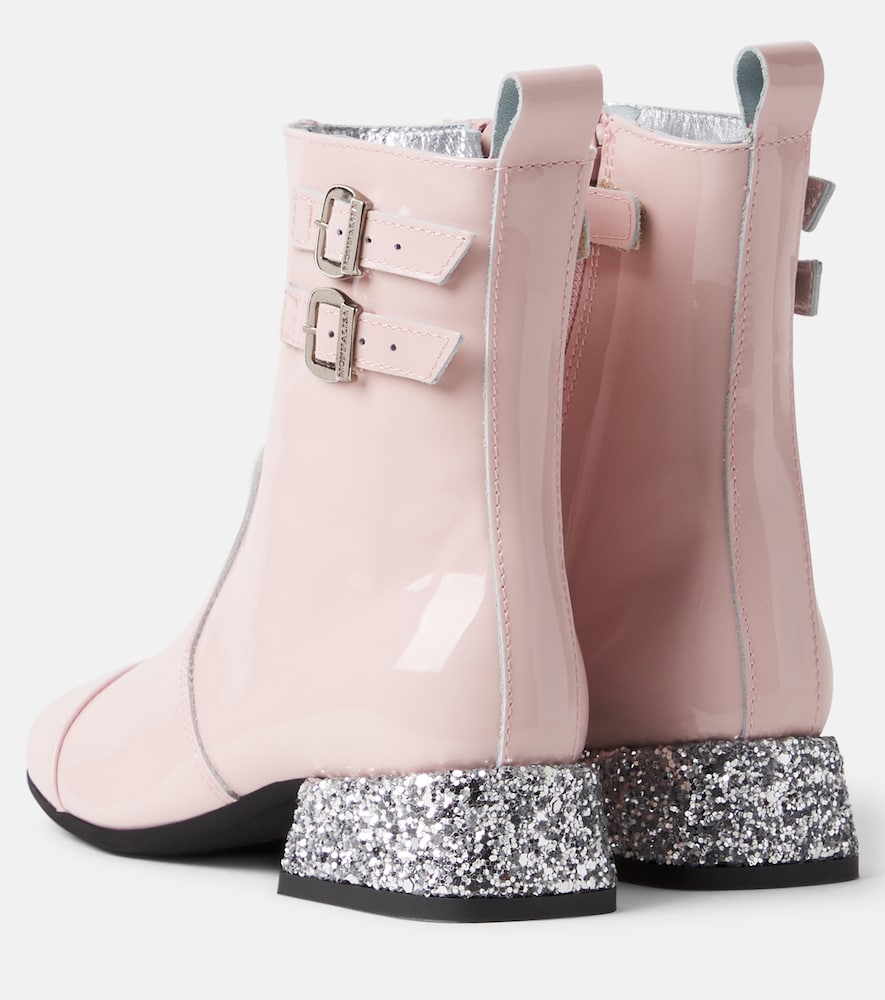  Monnalisa Monnalisa Botas De Charol Con Glitter 