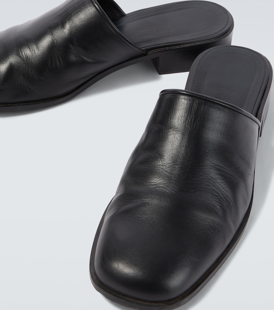  Studio Nicholson Studio Nicholson Barlow Leather Mules 