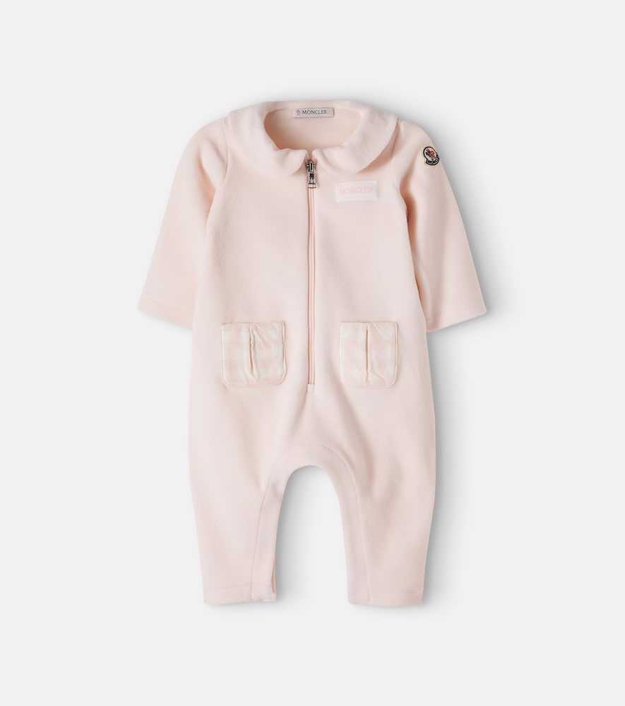 Moncler Enfant Bambino Baby – Tutina In Pile Rosa M Taglia 9-12- Mytheresa