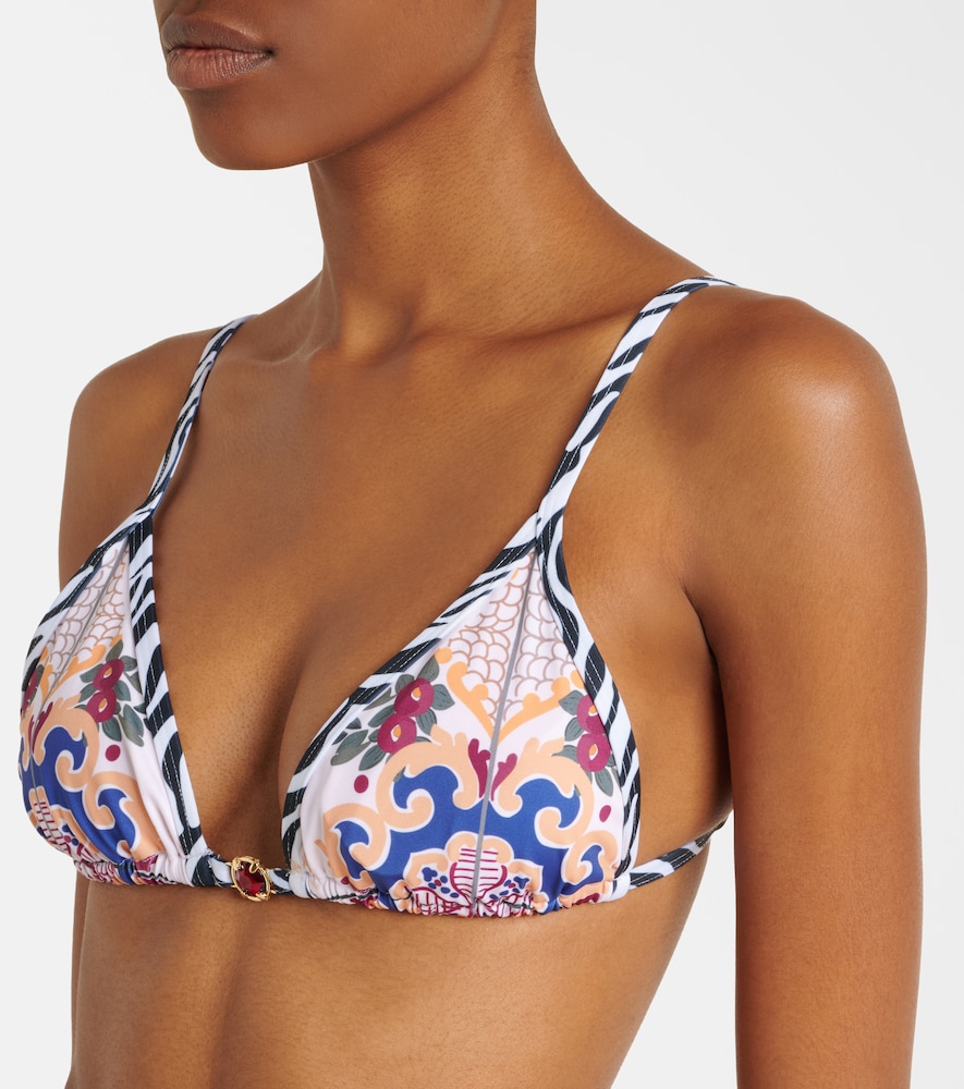 Bananhot Pracy embellished printed bikini top | Thumbnail 3