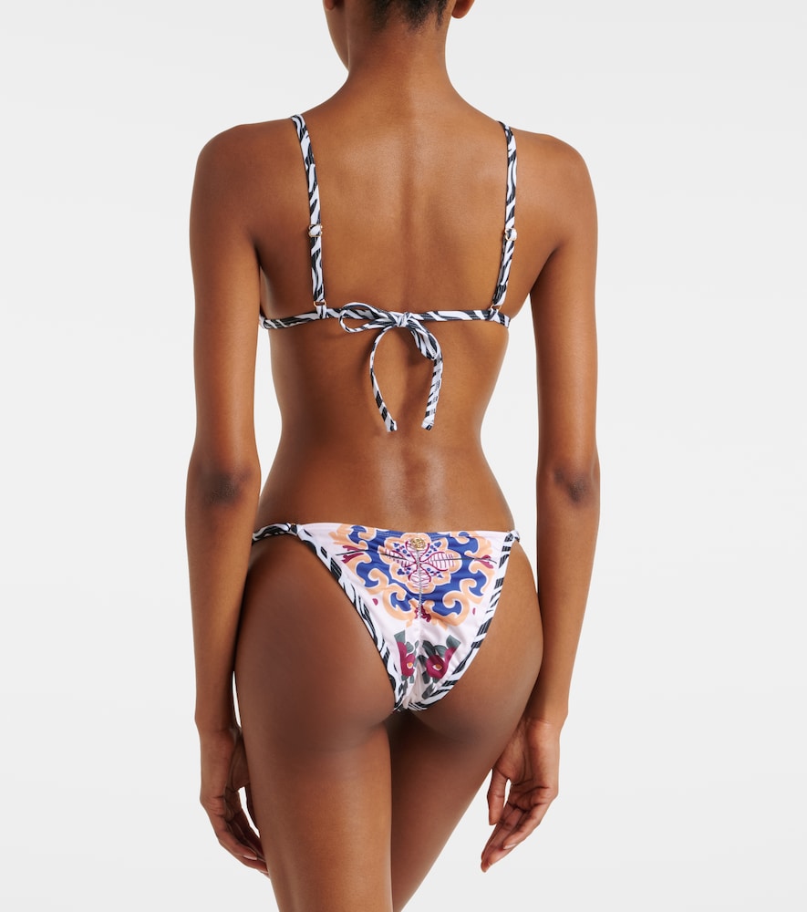 Bananhot Pracy embellished printed bikini top | Thumbnail 4
