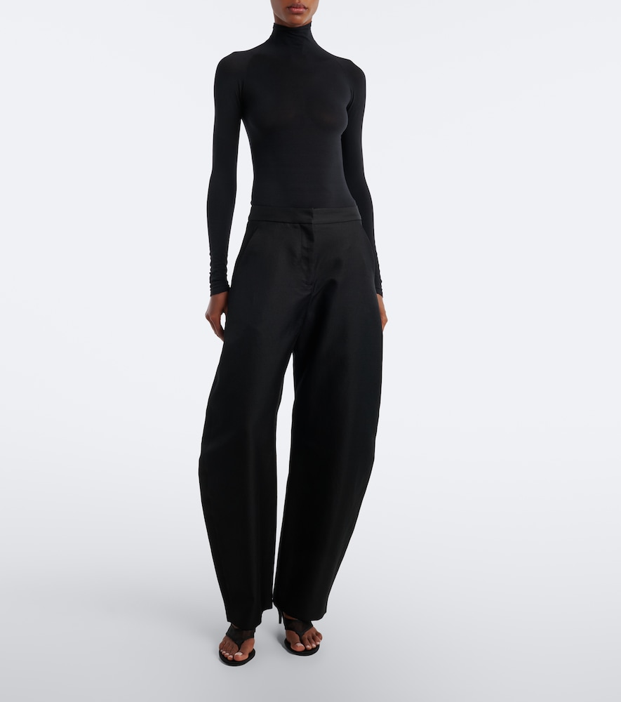 Alaïa Mesh Thong Sandals