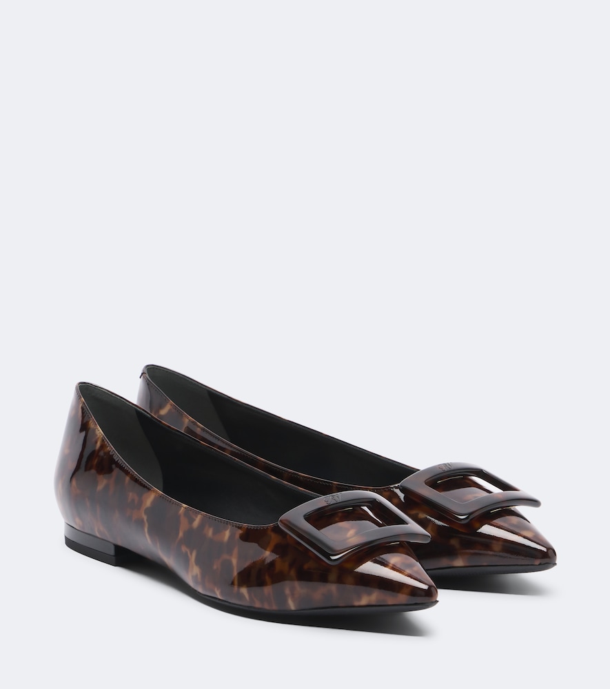 Ballerinas Gommettine aus Leder