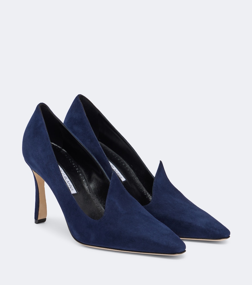 Pumps Maldite aus Veloursleder