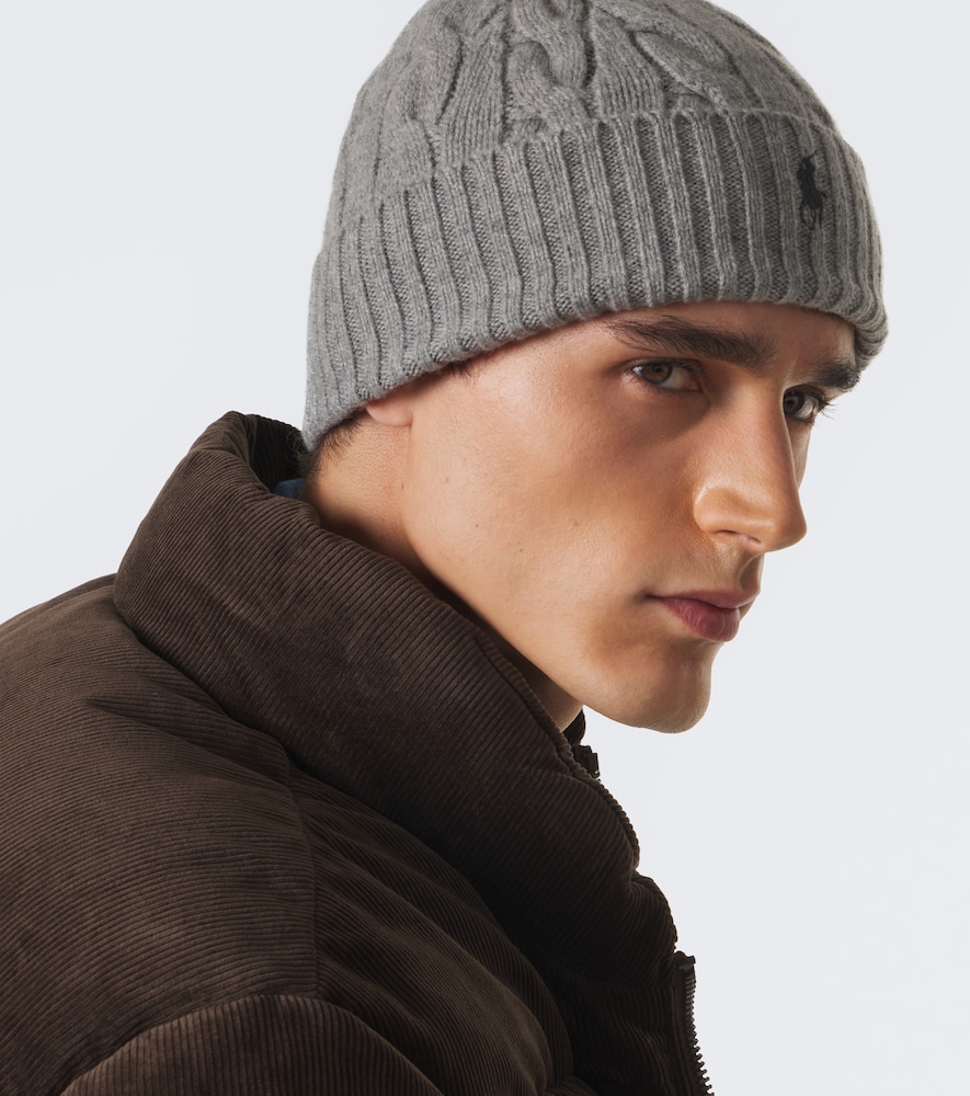 Polo Ralph Lauren Cable-Knit Wool And Cashmere Beanie