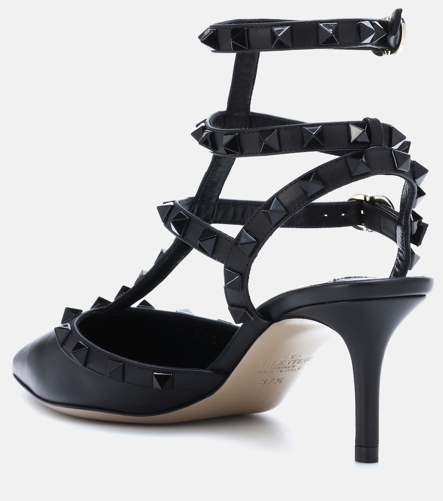  Valentino Garavani Valentino Garavani Rockstud Leather Pumps 
