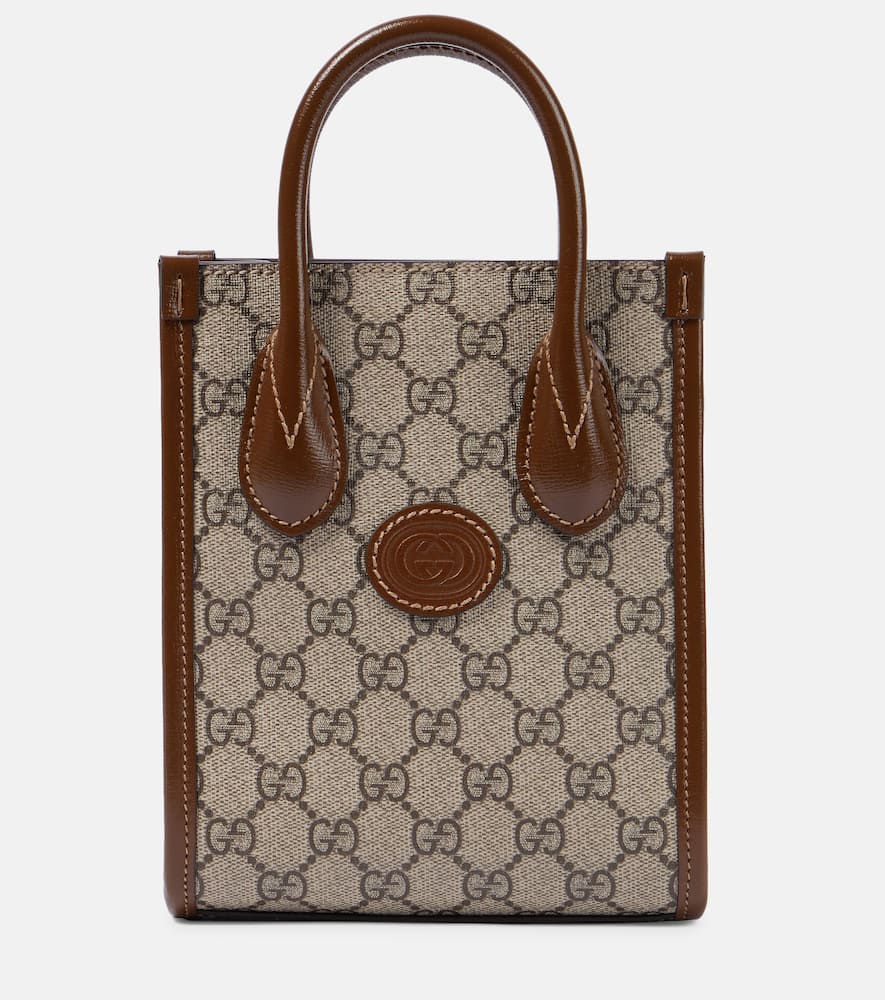 Gucci Pre-Owned GG Supreme Web Loop Tote Bag - Farfetch