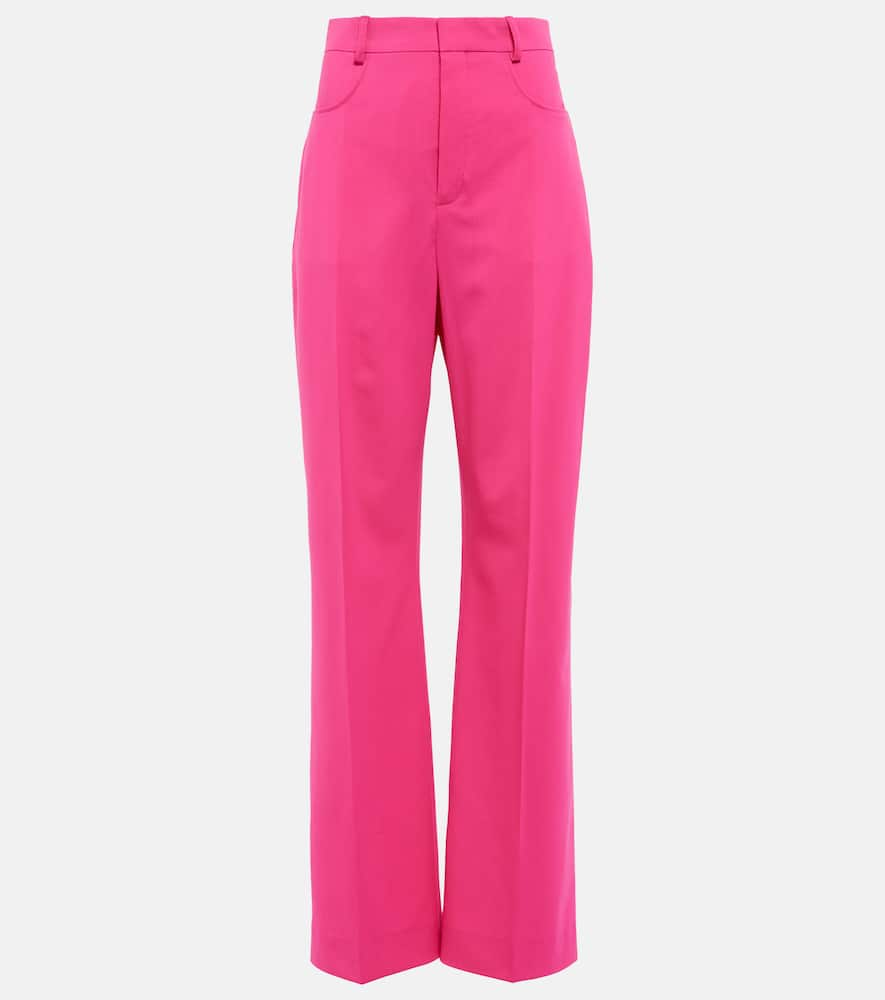 JACQUEMUS LE PANTALON SAUGE STRAIGHT WOOL PANTS