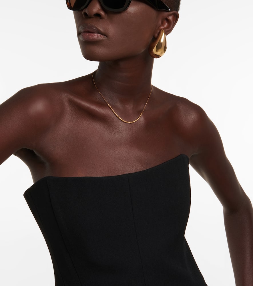 Bottega Veneta Drop gold-plated sterling silver earrings