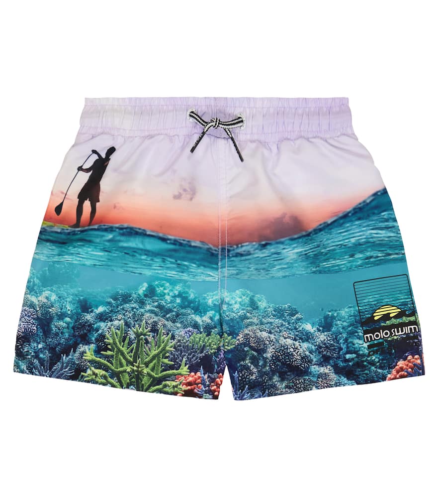 Molo Niko printed swim shorts