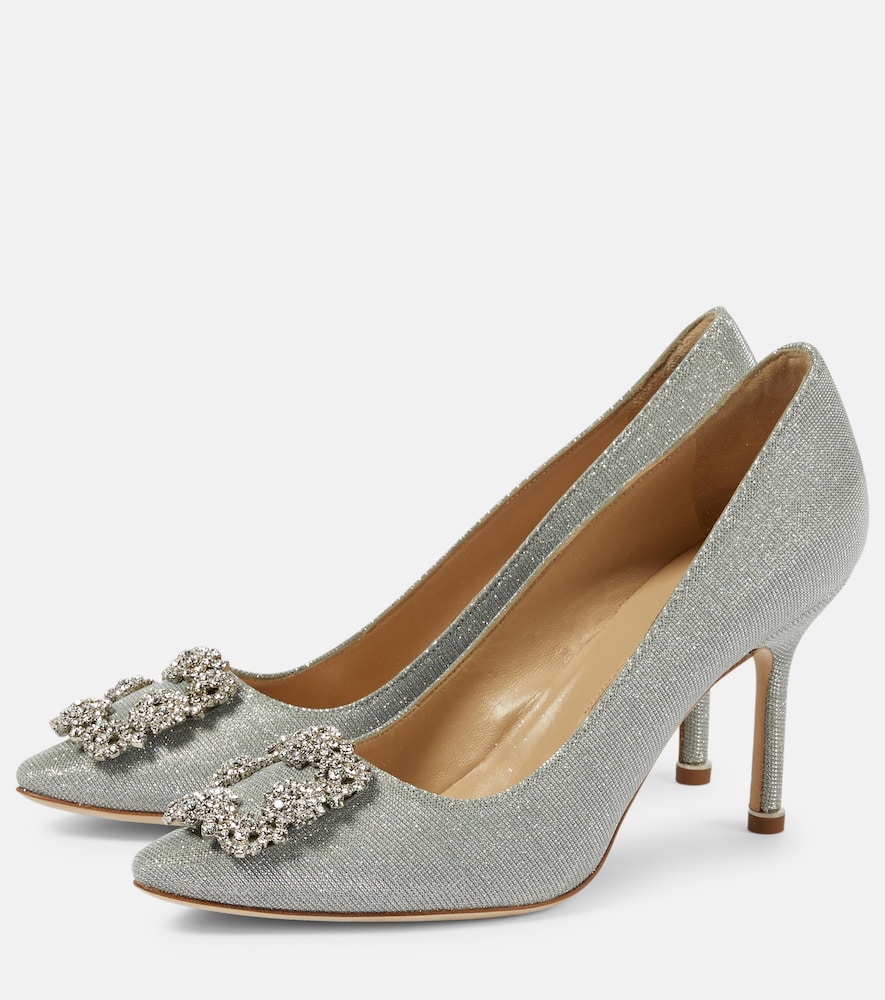  Manolo Blahnik Manolo Blahnik Salones Hangisi 90 Con Glitter 