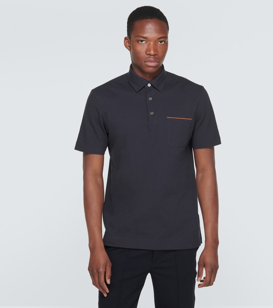  Zegna Zegna Polohemd Aus Baumwoll-piqué 