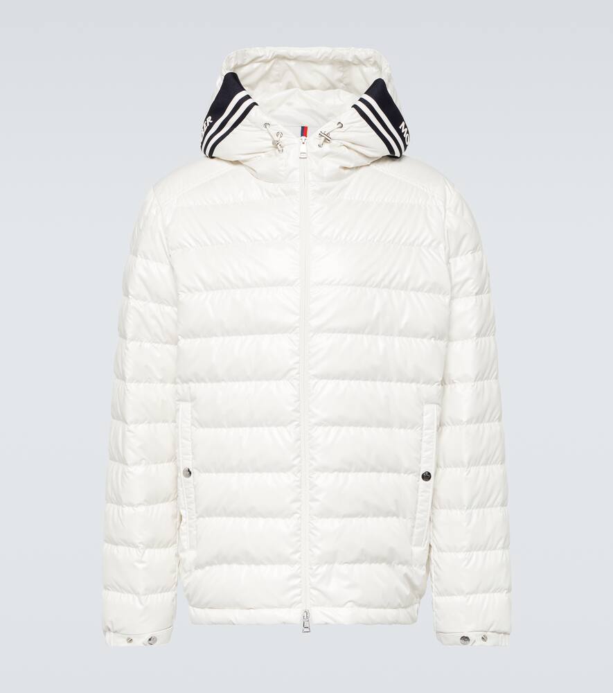 Shop Moncler Cornour Down Jacket In White