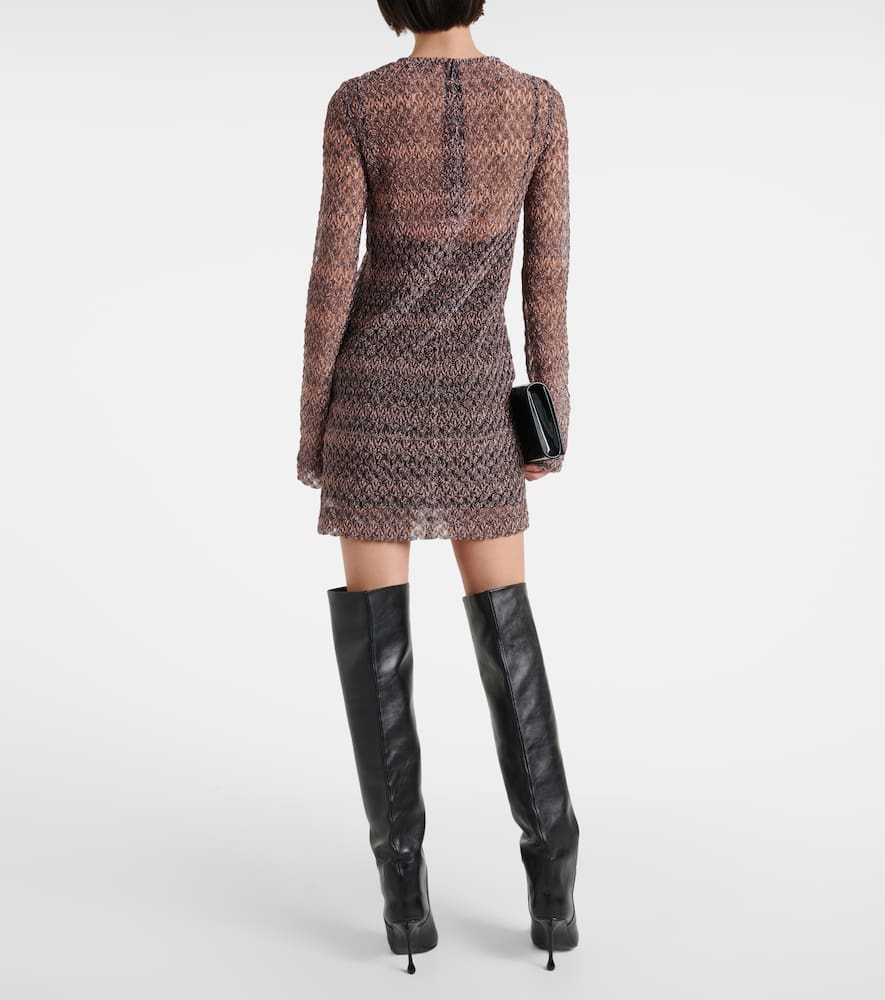 MISSONI LAMÉ MINIDRESS