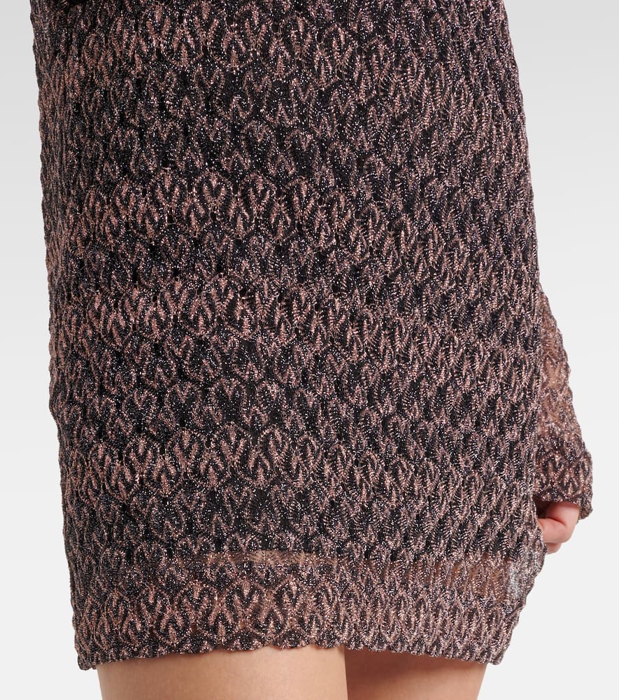 MISSONI LAMÉ MINIDRESS