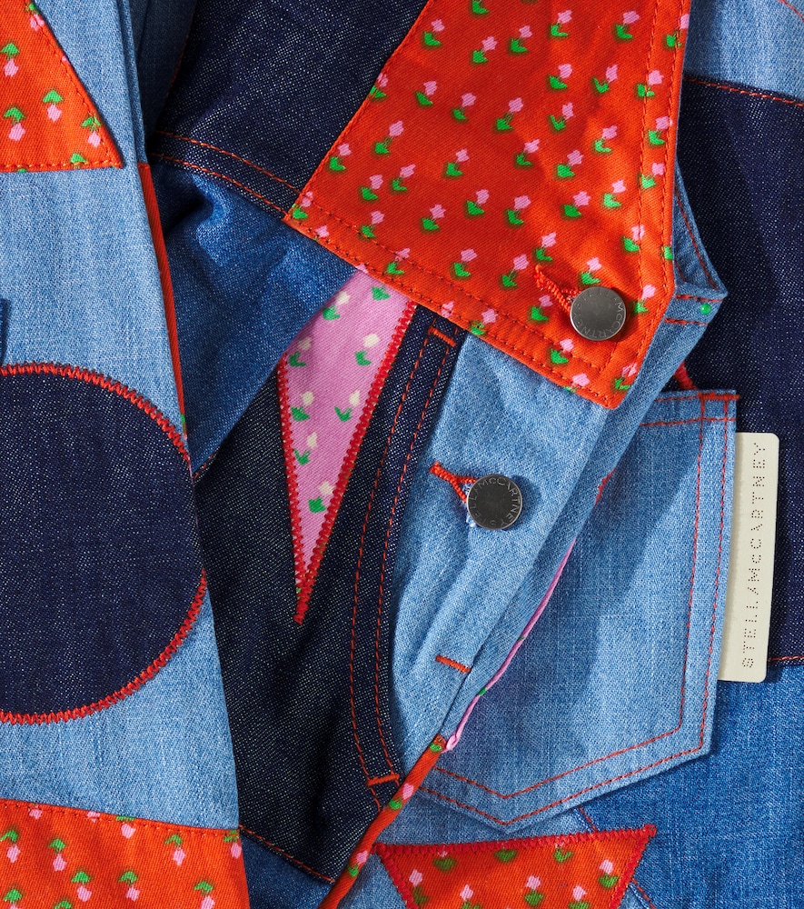  Stella Mccartney Kids Stella Mccartney Kids Printed Cotton Overalls 