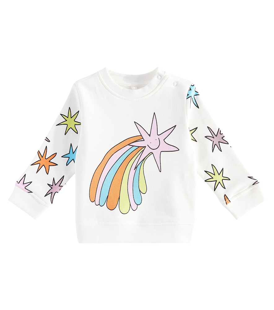 Stella McCartney Kids Baby printed cotton jersey sweatshirt　ステラ マッカートニー キッズ ベビー プリント コットンジャージー スウェットシャツ Stella