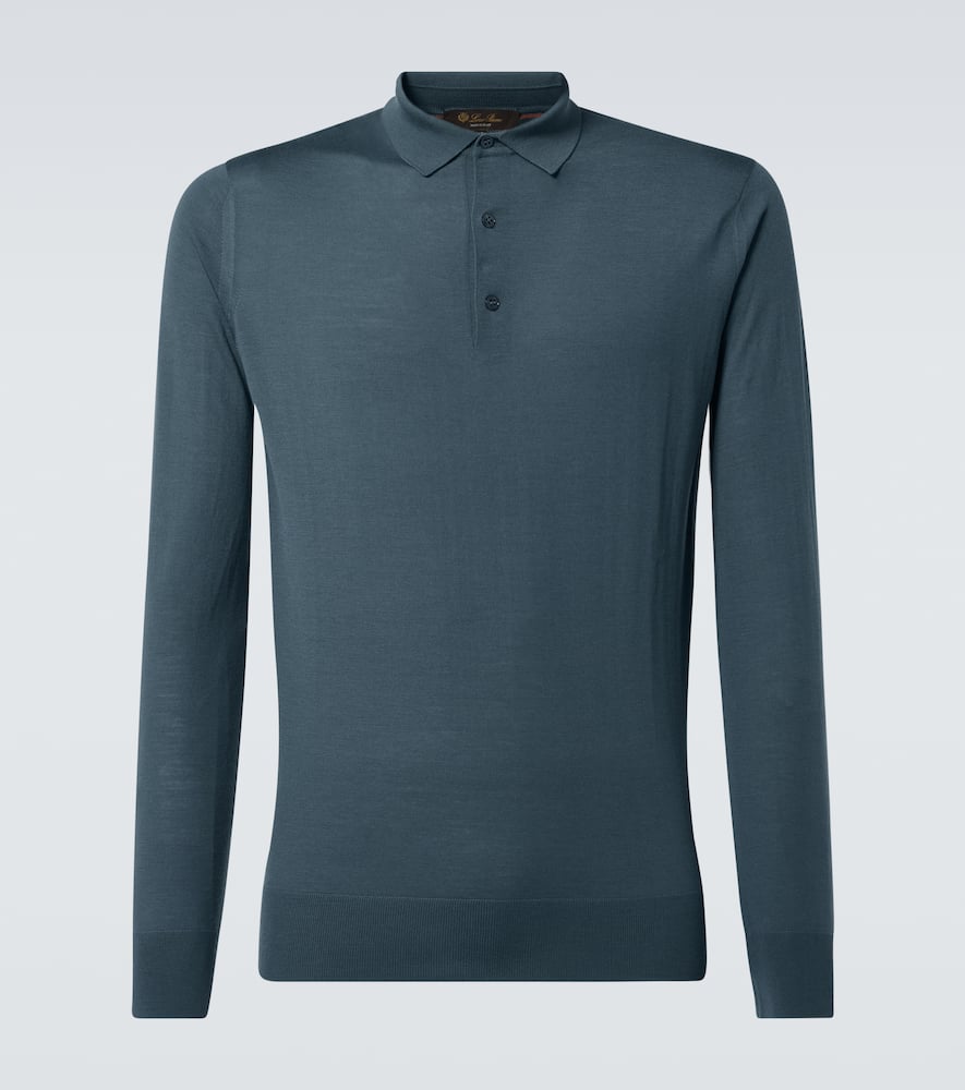 Loro Piana Virgin wool polo sweater