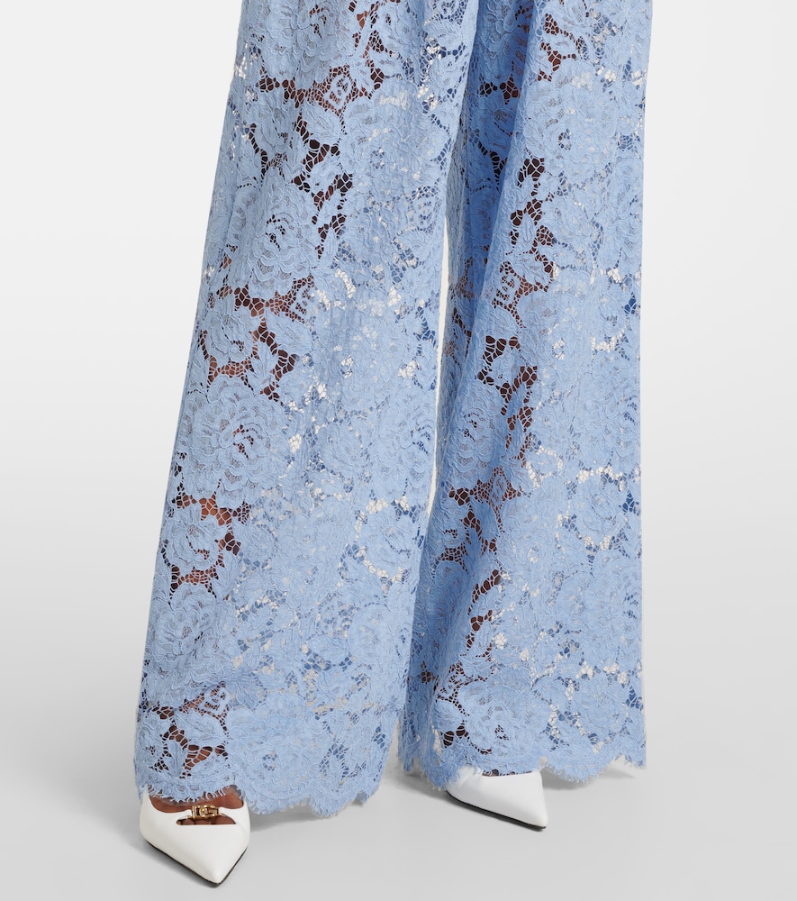  Dolce&gabbana Dolce&gabbana Lace Wide-leg Pants 