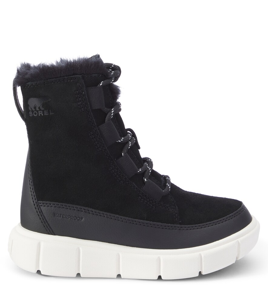  Sorel Kids Sorel Kids Schneestiefel Explorer Iii Lace Aus Veloursleder 