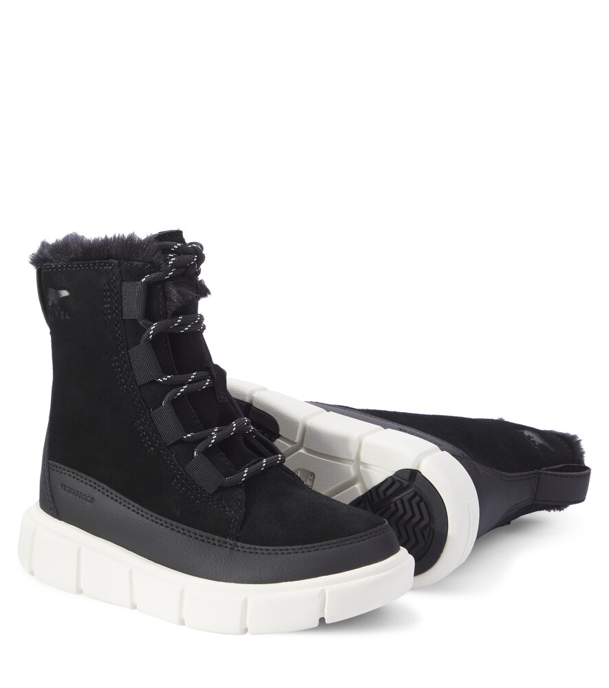  Sorel Kids Sorel Kids Schneestiefel Explorer Iii Lace Aus Veloursleder 