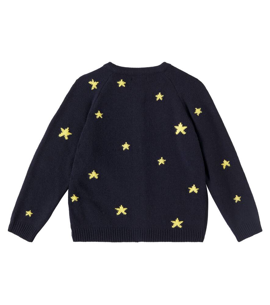 Konges Sløjd Belou Wool-blend Cardigan In Blue