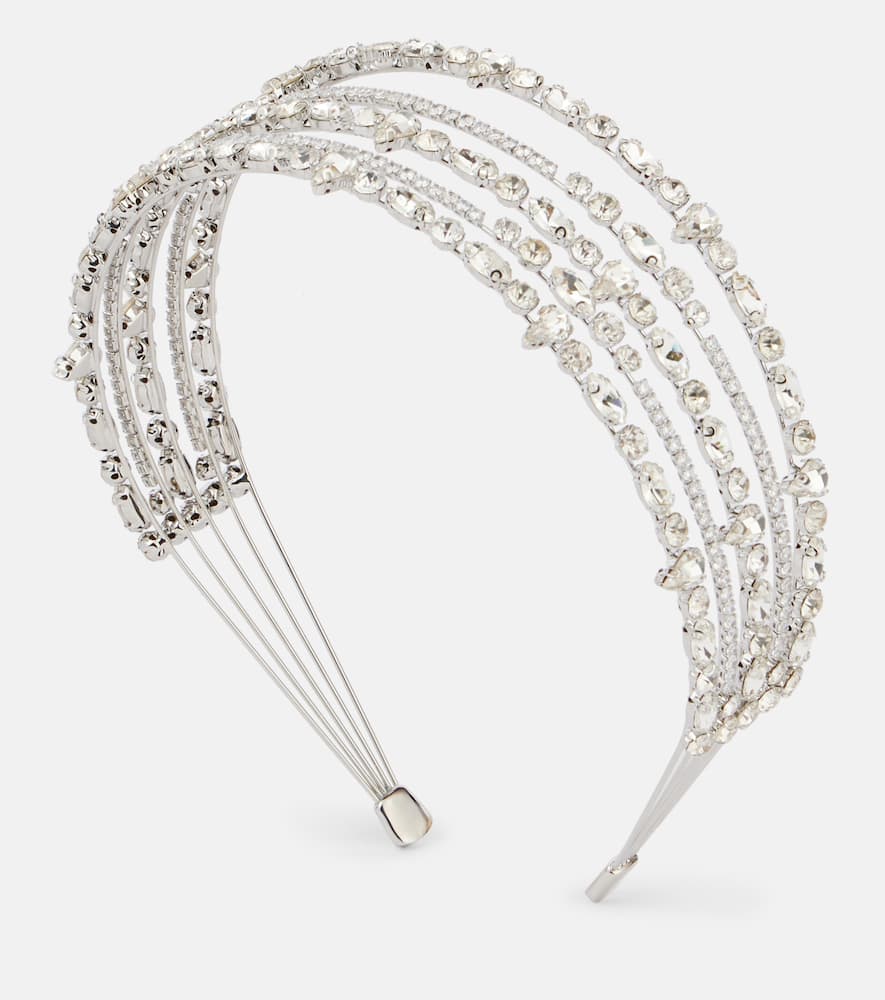 Self-Portrait Crystal-embellished headband