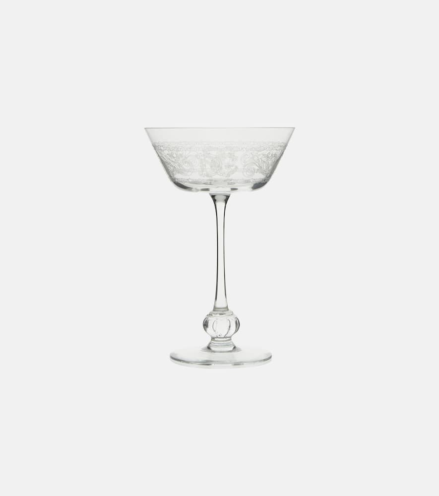 DOLCE & GABBANA CASA DG CHAMPAGNE COUPE GLASS