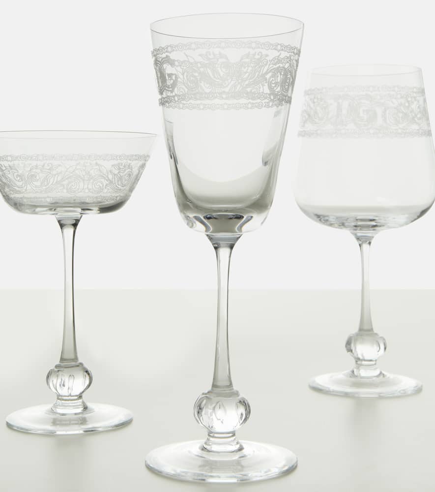 DOLCE & GABBANA CASA DG CHAMPAGNE COUPE GLASS