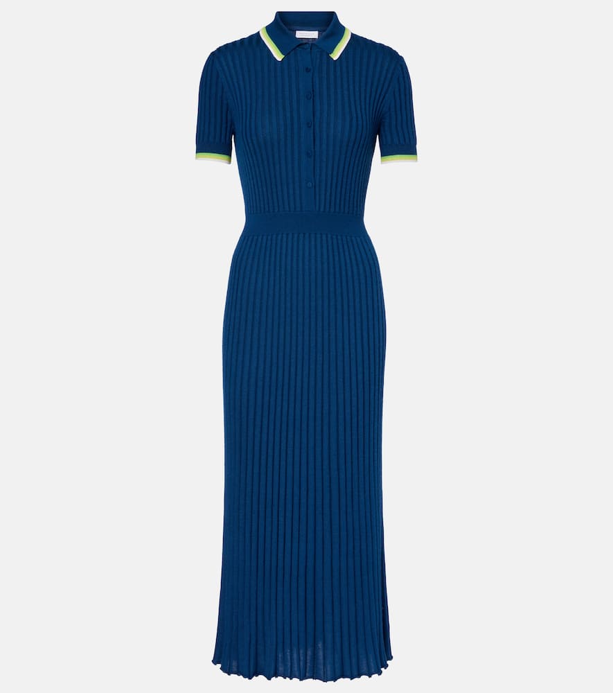Eyot cashmere and silk midi dress