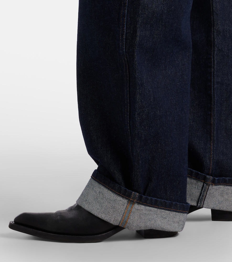 Clive Leather Mid-Calf Boots
