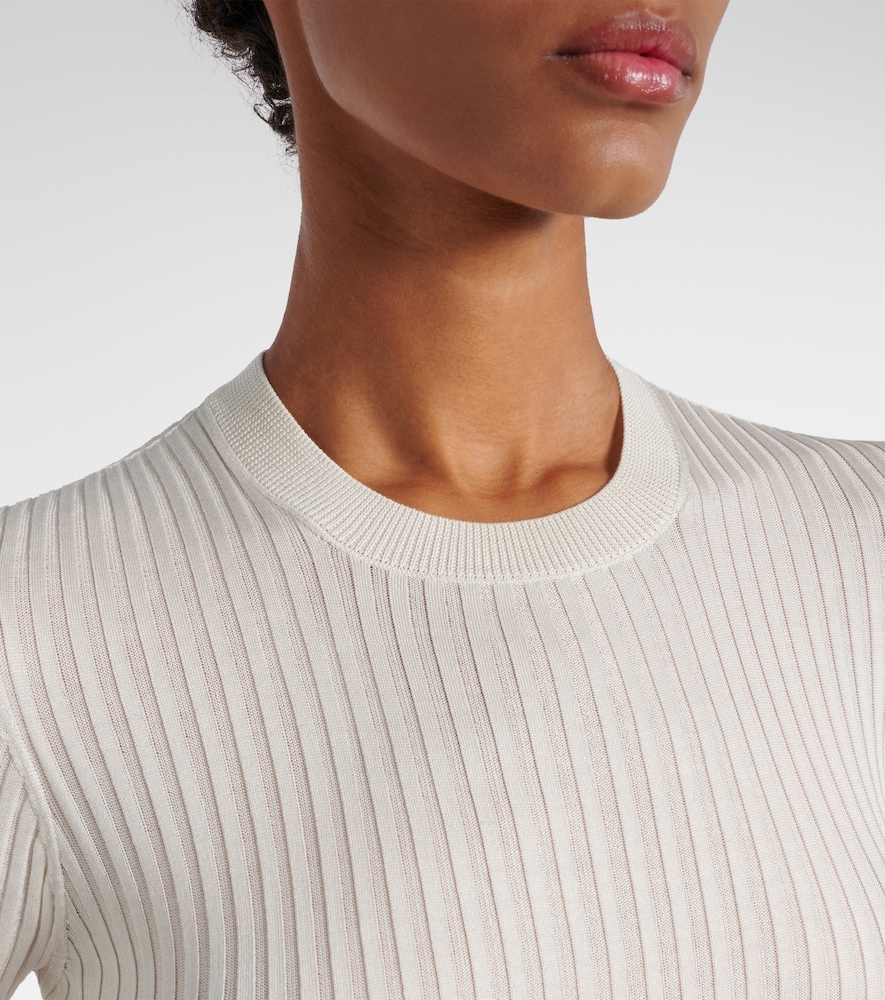  Jil Sander Jil Sander Pullover Aus Seide 