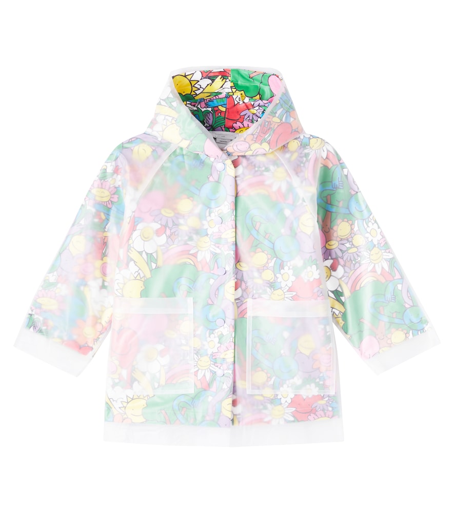 Stella Mccartney Kids Multicoloured Printed Raincoat Y Size 14 - Mytheresa