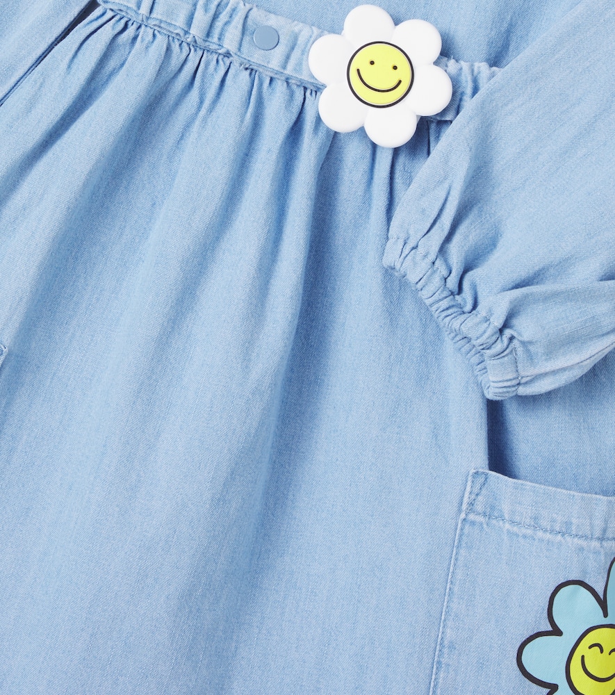Stella Mccartney Denim Dress In Blue