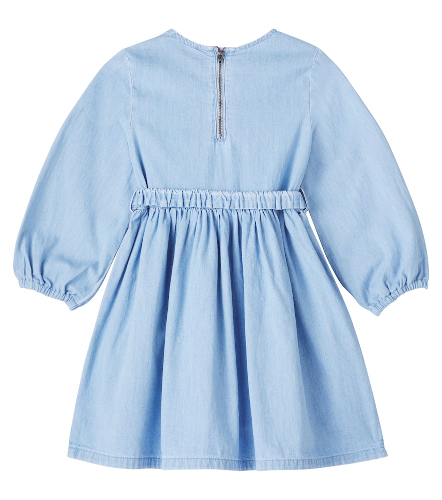 Stella Mccartney Denim Dress In Blue