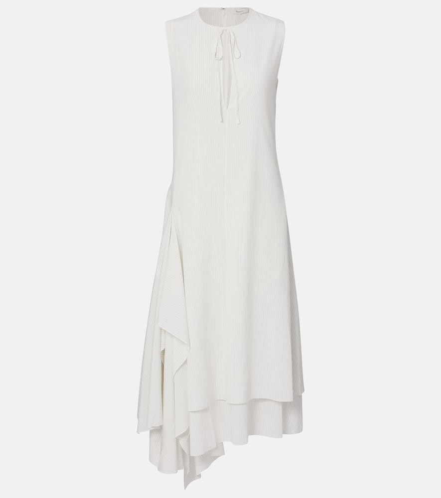 Double-layered maxi dress
