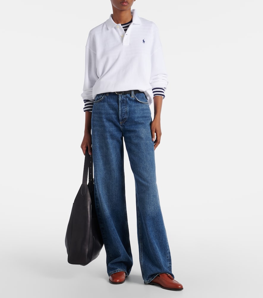 Polo Ralph Lauren Long-sleeves Logo-detail Polo Shirt