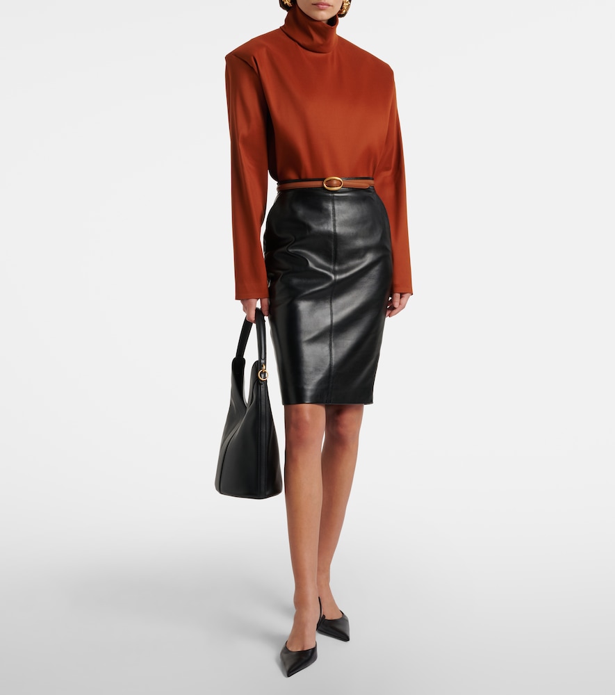  Saint Laurent Saint Laurent Silk-blend Top 