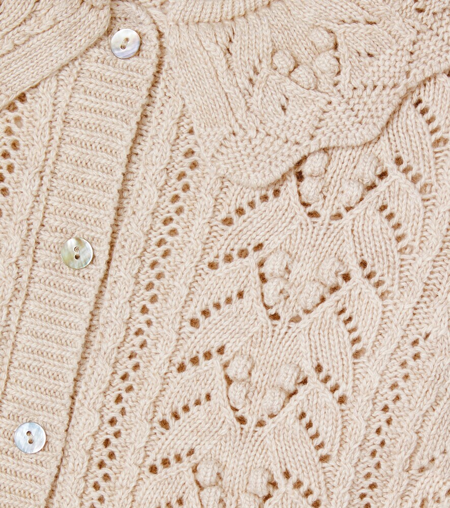  The New Society The New Society Cardigan Lila Aus Baumwolle 