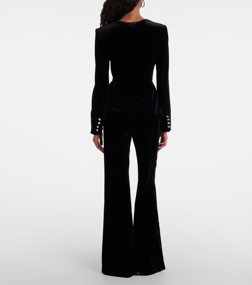  Roland Mouret Roland Mouret Peplum Velvet Jacket 