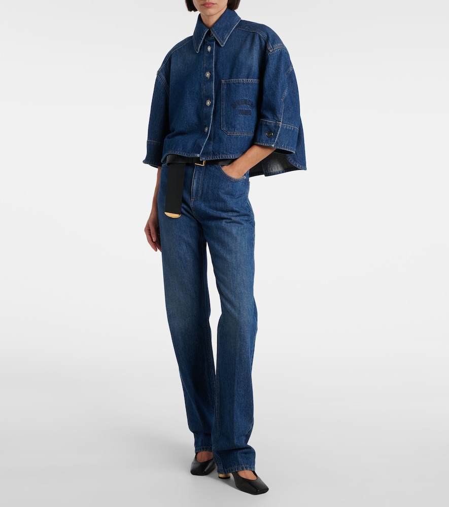  Givenchy Givenchy Camisa De Denim Oversized 