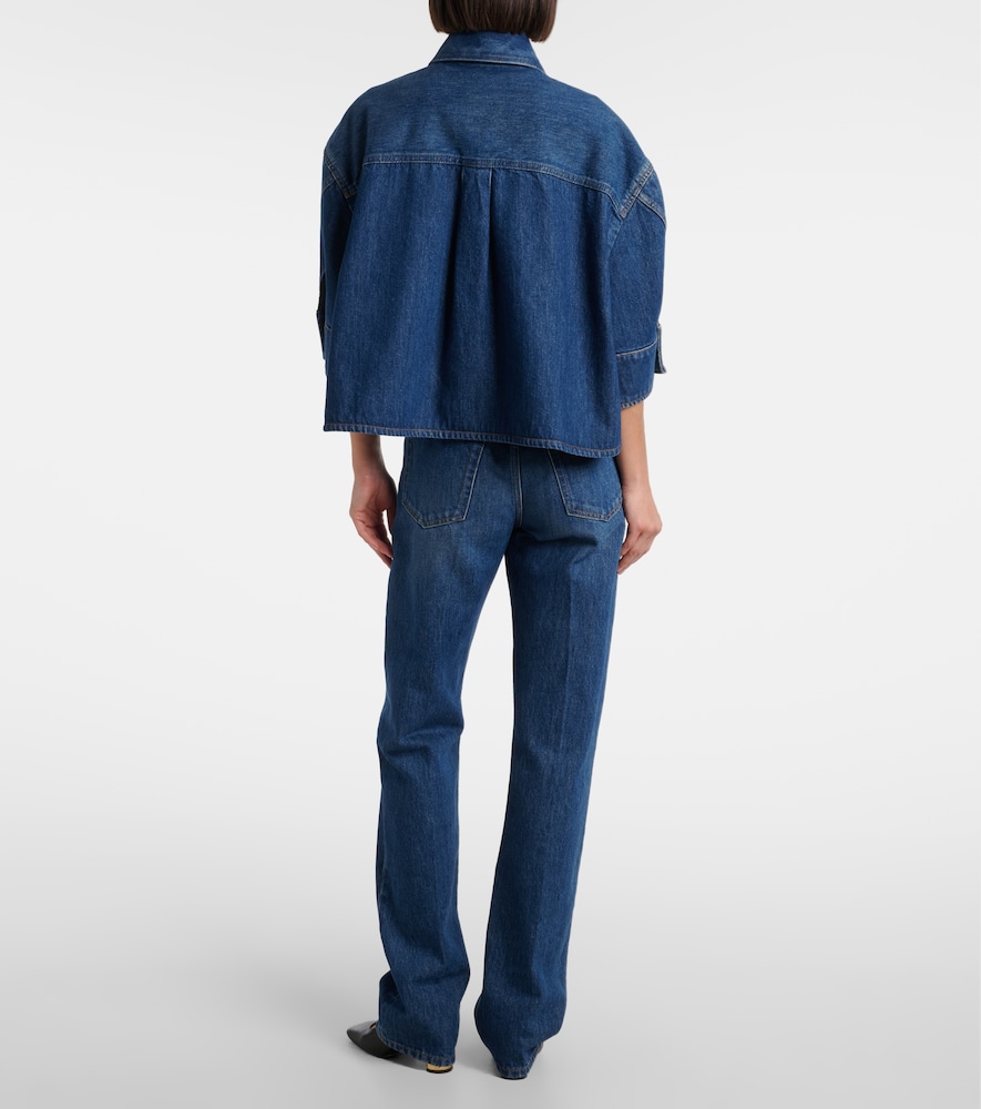  Givenchy Givenchy Camisa De Denim Oversized 