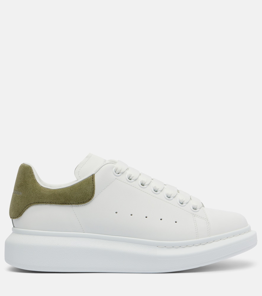  Mcqueen Mcqueen Oversized Leather Sneakers 